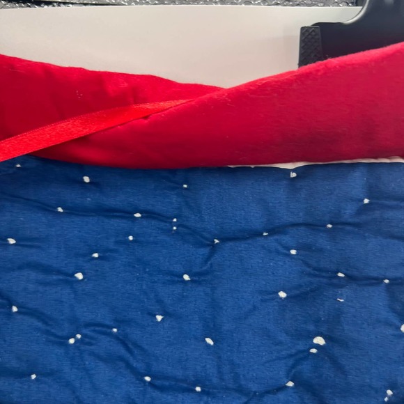 Large Handmade Tapestry Quilted Hand Stitched Christmas Outdoor Scene Wildlife - Picture 6 of 10